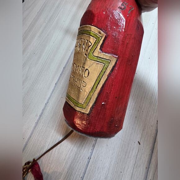 Vtg Heinz Tomato Ketchup Bottle Table Lamp 14" Bar Lamp Dining Rare - Picture 13 of 14